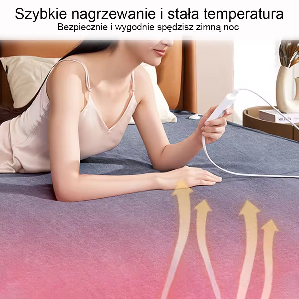 Ciepły Koc Elektryczny z Termostatem